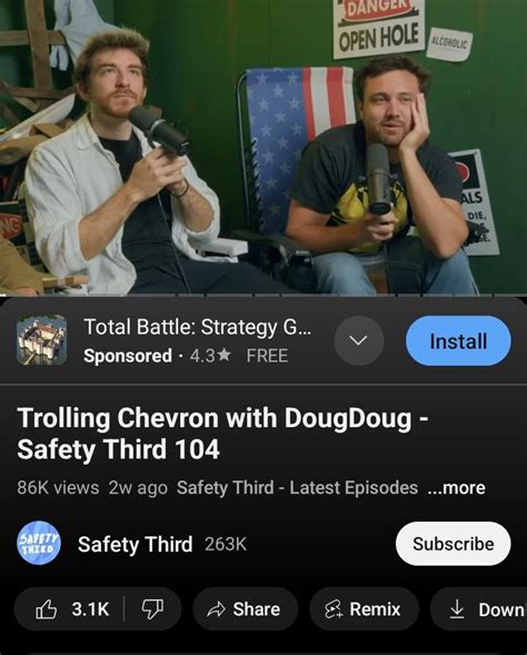 The DougDoug SubSub .
